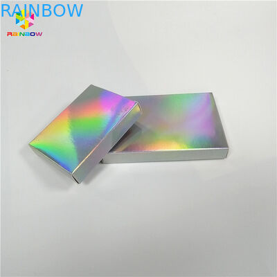 선물을 위한 화장용 자필 레이저를 포장하는 주문을 받아서 만들어진 인쇄된 반짝임 종이상자