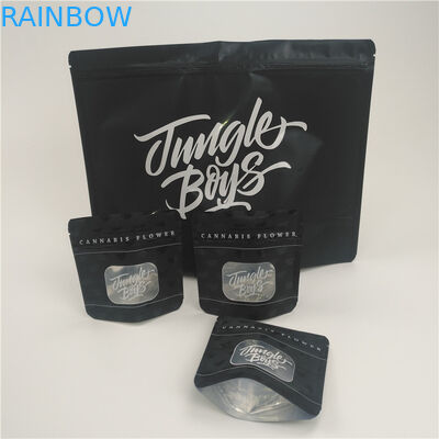 Mylar 포일 Childproof 지플락 부대를 포장하는 관례에 의하여 인쇄되는 광택이 없는 초본 향