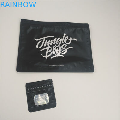 플라스틱 Childproof 지플락 부대를 포장하는 의학 주머니 초본 향을 위로 서 있으십시오