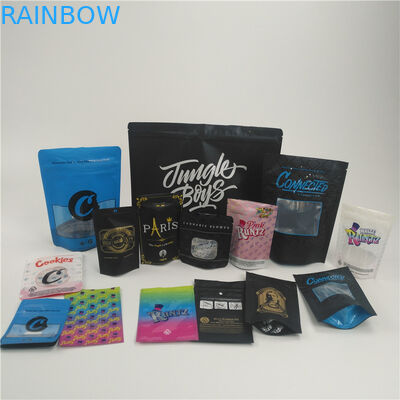 Childproof Ziplocke Stoney 헝겊 조각 부대 3.5g를 포장하는 증거 초본 향을 냄새맡으십시오