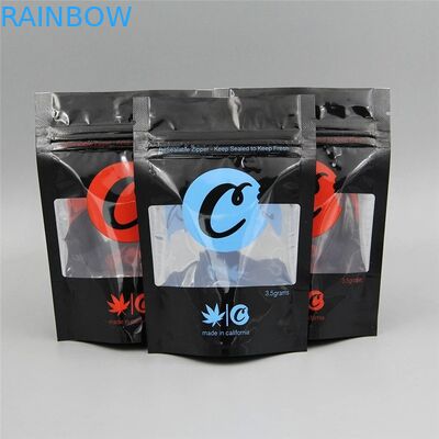 Childproof Ziplocke Stoney 헝겊 조각 부대 3.5g를 포장하는 증거 초본 향을 냄새맡으십시오