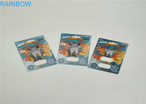 캡슐 성 알약을 위한 주문을 받아서 만들어진 인쇄를 포장하는 Mamba 3d 효력 물집 카드