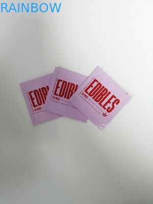 Gummies 꽃 포장을 위한 플라스틱 Mylar 지플락 냄새 증거 잡초 부대 3.5/7 그램