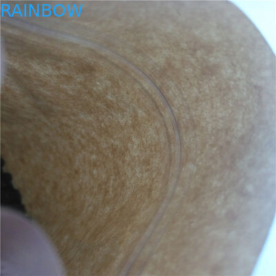 알루미늄 호일 측 삼각천에 의하여 재생되는 Kraft 종이 1회분의 커피 봉지 Doypack 편평한 바닥 주머니