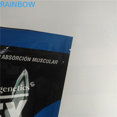 주머니 5lb 2kg를 포장하는 관례에 의하여 인쇄된 식사 부대 커피 초콜렛 분말을 위로 서 있으십시오