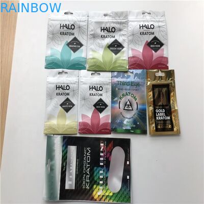 Resealable 3 - 방습 측에 의하여 밀봉되는 알루미늄 호일 지플락 부대 음식