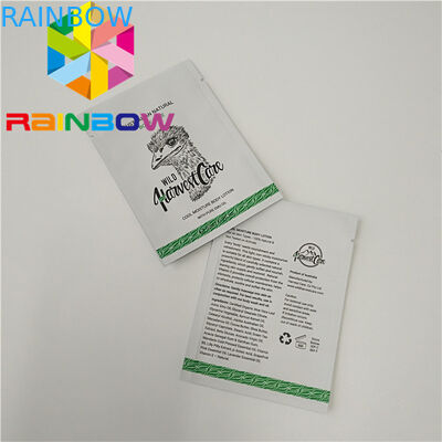 Kraton 시리즈 편평한 바닥 부대, 대마 고무 같은 사탕 잡초를 위한 3개의 측 주머니 부대