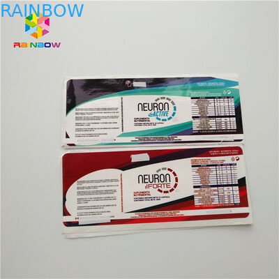 약제 스티커 작은 유리병이 점적기 수축 소매에 의하여 스테로이드를 위한 유리제 30ml 병이라고 레테르를 붙입니다