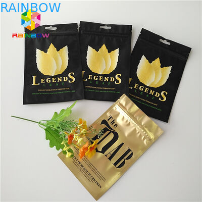 인쇄된 관례는 주머니 포일 Mylar 플라스틱 지플락 담배 파이프 부대 나물 사용법을 위로 서 있습니다