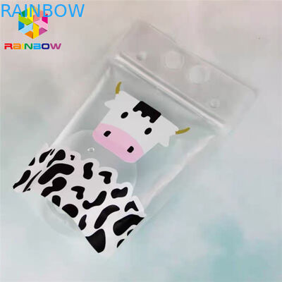 액체 음료 포장을 위한 다채로운 밀짚을 포장하는 비닐 봉투를 인쇄하는 사진 요판