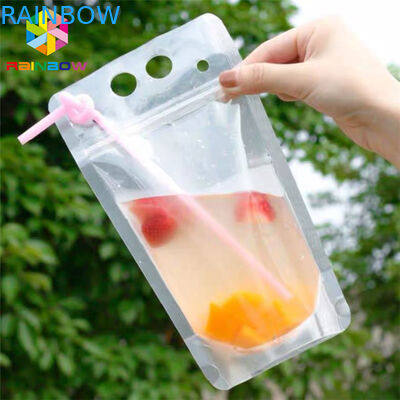 애완 동물 손잡이를 가진 Doypack 부대 CMYK 인쇄를 포장하는 물자 음료 주스 음식 주머니