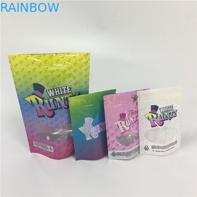 Mylar Ziplock를 포장하는 포일에 의하여 박판으로 만들어진 초본 향은 잡초 Runtz 냄새 증거를 자루에 넣습니다