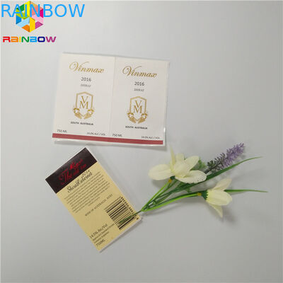 상자 부대 옷을 위해 인쇄하는 접착제 정유 병 수축 포장 상표 스티커