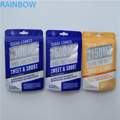 Resealable 알루미늄 호일 Zip 자물쇠 부대 음식 방습 3 - 밀봉되는 측