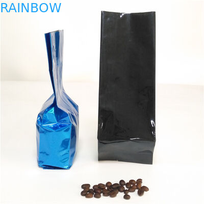 커피 주머니 열 - 벨브를 가진 물개를 포장하는 알루미늄 호일 측 삼각천 티백