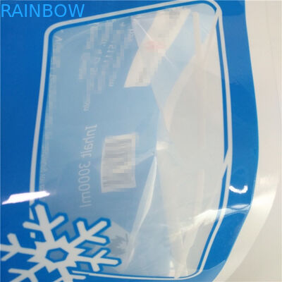 재사용할 수 있는 Foldable 플라스틱 액체 저장 부대 3L 5L를 포장하는 낮은 임시 직원 주둥이 주머니