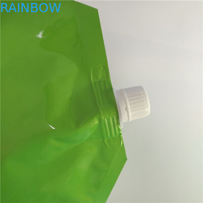 재사용할 수 있는 Foldable 플라스틱 액체 저장 부대 3L 5L를 포장하는 낮은 임시 직원 주둥이 주머니