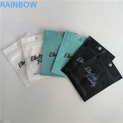 밀봉되는 Resealable 3 측을 포장하는 알루미늄 호일 Zip 자물쇠 플라스틱 주머니