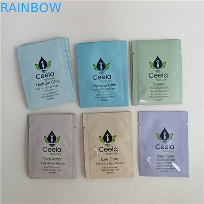 밀봉되는 Resealable 3 측을 포장하는 알루미늄 호일 Zip 자물쇠 플라스틱 주머니