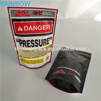 Childproof Ziplocke Stoney 헝겊 조각 부대 3.5g를 포장하는 증거 초본 향을 냄새맡으십시오