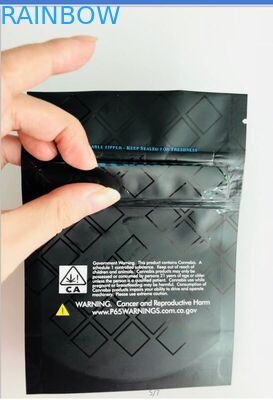Zip 자물쇠 비닐 봉투 Runtz 튼튼한 Mylar 과자 주문을 받아서 만들어지는 자필 잡초 주머니