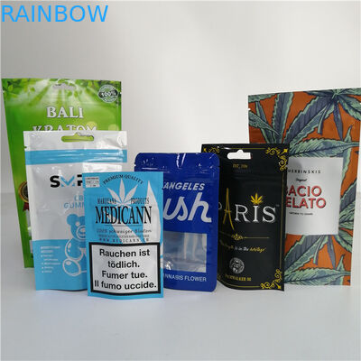 음식/건조 과일을 위해 부대 Resealable 생물 분해성을 포장하는 플라스틱 지플락 티백