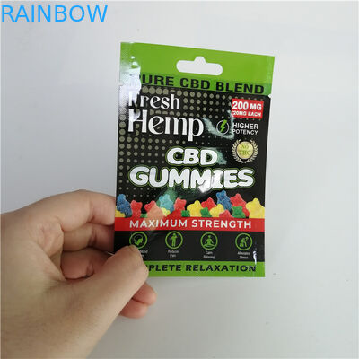 음식/건조 과일을 위해 부대 Resealable 생물 분해성을 포장하는 플라스틱 지플락 티백