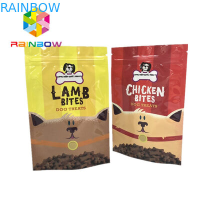 애완 동물 급식을 포장하는 Mylar 지플락 플라스틱 주머니는 부대 Gravnre 인쇄를 대우합니다