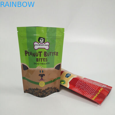 디지털 방식으로 인쇄는 소성 물질을 포장하는 지퍼 주머니 부대 애완 동물 먹이를 위로 서 있습니다