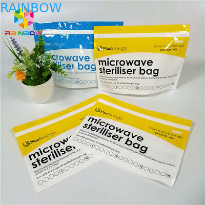 /어는을 위한 실리콘 간식 포장 부대 재사용할 수 있는 누설방지 Foodsaver 가열