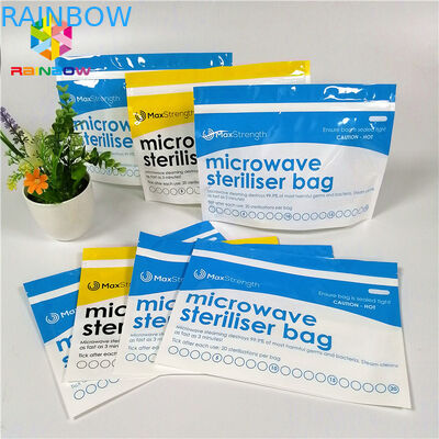 /어는을 위한 실리콘 간식 포장 부대 재사용할 수 있는 누설방지 Foodsaver 가열