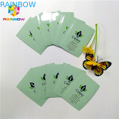 눈물 노치 6x9cm에 열려있는 다 - 착색된 파스텔 화가 Mylar 포일 열 - 물개 부대 정상