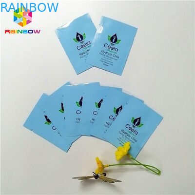 눈물 노치 6x9cm에 열려있는 다 - 착색된 파스텔 화가 Mylar 포일 열 - 물개 부대 정상