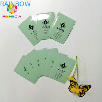 의학 꽃 잎을 위한 냄새 증거 화장용 포장 부대에 의하여 주문을 받아서 만들어지는 크기