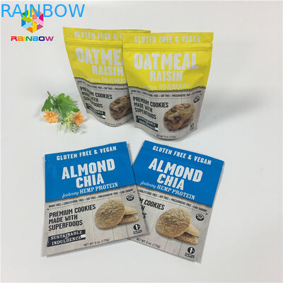 12oz 1 파운드는 지플락 부대, 향미료 분말 지플락 주머니 광택이 없는 인쇄를 위로 서 있습니다