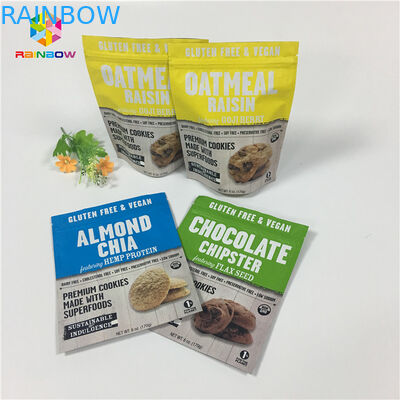 12oz 1 파운드는 지플락 부대, 향미료 분말 지플락 주머니 광택이 없는 인쇄를 위로 서 있습니다