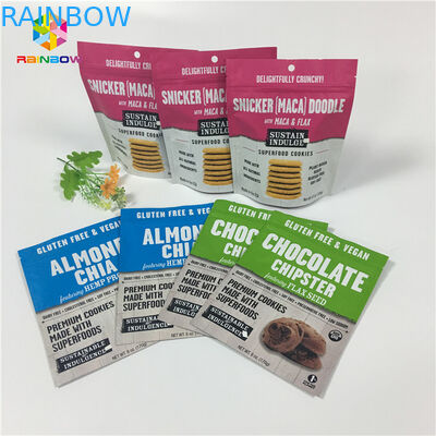 Resealable 간식 포장 부대 단백질/분유 박판 알루미늄 호일 Zip 자물쇠