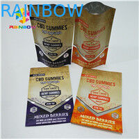 긴 수명 포일 주머니 포장 열 - 1/8oz 1/2oz 1oz CBD Gummies 부대를 밀봉하십시오