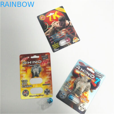 버팔로 주문 행복한 시간 물집 팩 포장 코뿔소 알약 물집 서류상 카드