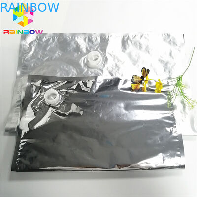 증거 주둥이 주머니 포장 알루미늄 호일 2L 3L 5L 포도주 사과 주스 저장을 새십시오