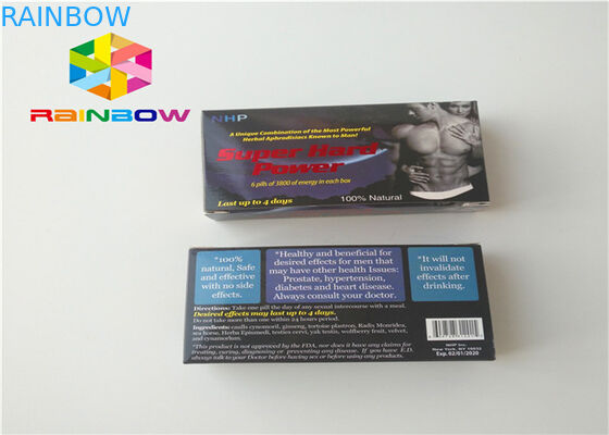 Eco 친절한 전시 종이상자, 선물 포장 상자 카운터 식사 에너지바 포장