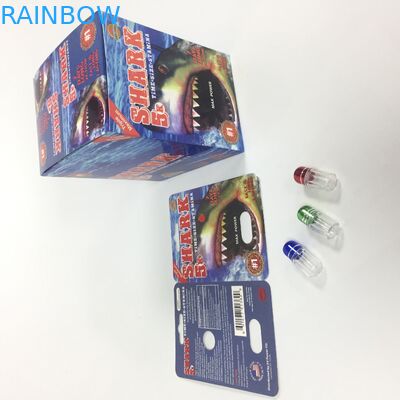 남성 증진 알약 물집 카드 패킹 코뿔소 69 활주 플라스틱 덮개 병