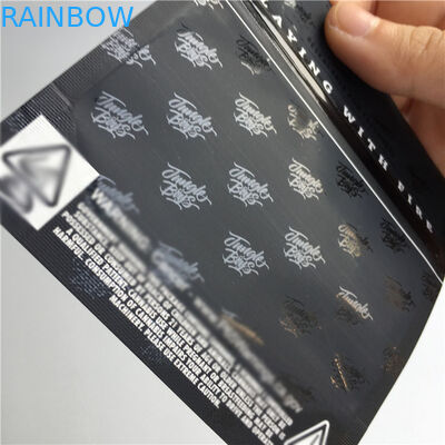 Childproof 열 - 물개 포장 부대 Ziplock에 의하여 인쇄된 Mylar 알루미늄 호일은 주머니를 일렬로 세웠습니다