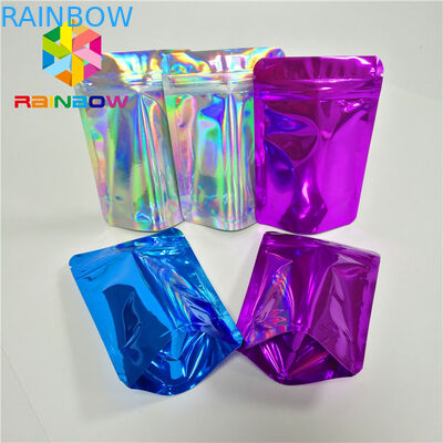 재사용할 수 있는 Mylar Ziplock 부대를 포장하는 화장품 머리 연장 플라스틱 주머니