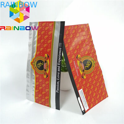 명확한 자필 서리로 덥은 여송연 음식 저장을 포장하는 Resealable 지플락 플라스틱 주머니