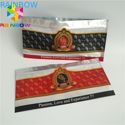 명확한 자필 서리로 덥은 여송연 음식 저장을 포장하는 Resealable 지플락 플라스틱 주머니