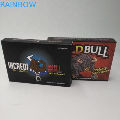 300gsm 두꺼운 종이 7 일간 2 일 알약 상자를 포장하는 Foldable 주문 주머니