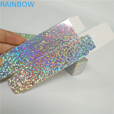 입술 광택을 위한 종이상자 Packagings 자필 2.5x2.5x8.5cm 크기 화장용 포장