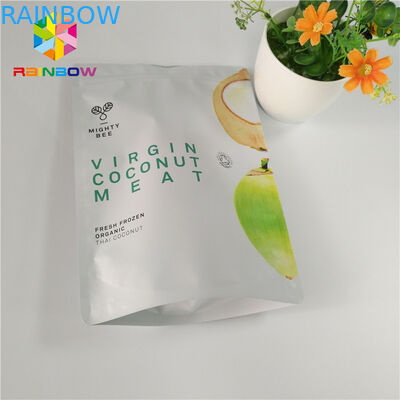 알루미늄 호일 수정같은 Bath 소금 열 - 바다표범 어업을 포장하는 명확한 창 광택이 없는 플라스틱 주머니