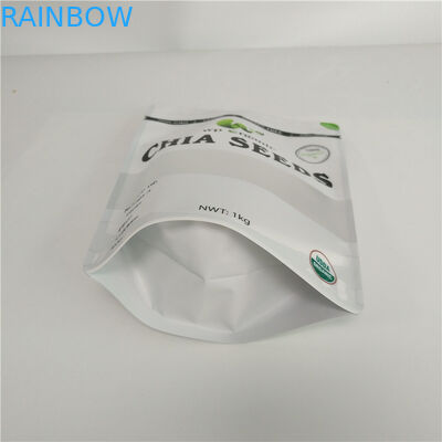 알루미늄 플라스틱 간식 부대는 물고기 밥씨 향미료를 위해 식품 포장을 말렸습니다